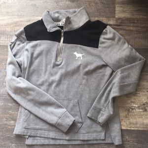 Pink pullover sweatshirt